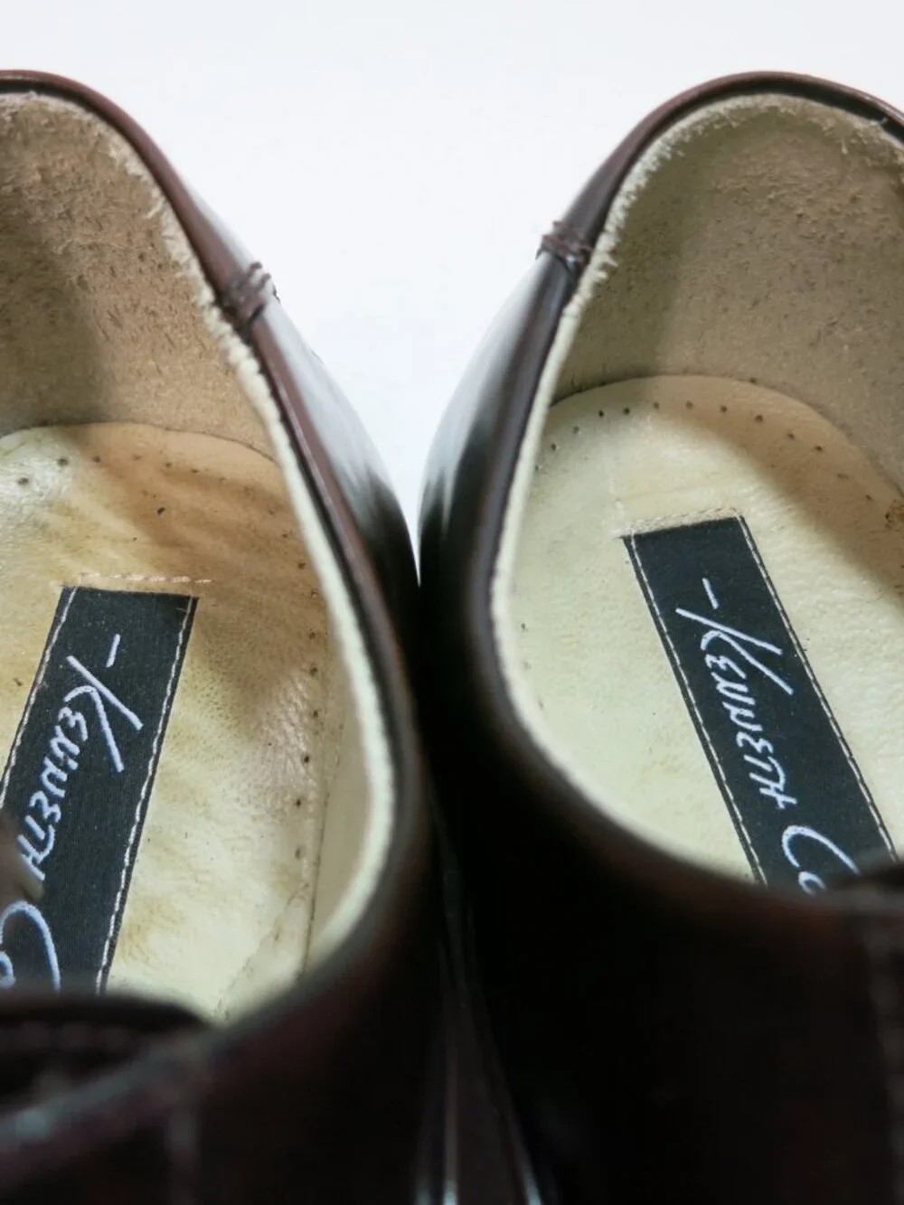 Kenneth Cole New York Leather Dress Loafers Shoes Men's Comfort Footwear Sz 12